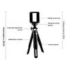 Portable Extendable Mini Desktop Smartphone Tripod Mount Cell Phone Selfie Stick Tripod Phone Holder For Live Video Selfie