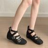 Fashion Women Flats Square Toe Loafers Shoes Casual Sport Sandals New Fashion Summer Sneakers 2025 Walking Shallow Woman Shoes Zapatos