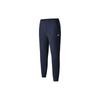 Fitness Series Solid Color Mid-Rise UV Protection Tapered Knit Sports Pants Men Bottoms Dark-Blue A11M421618F-NV