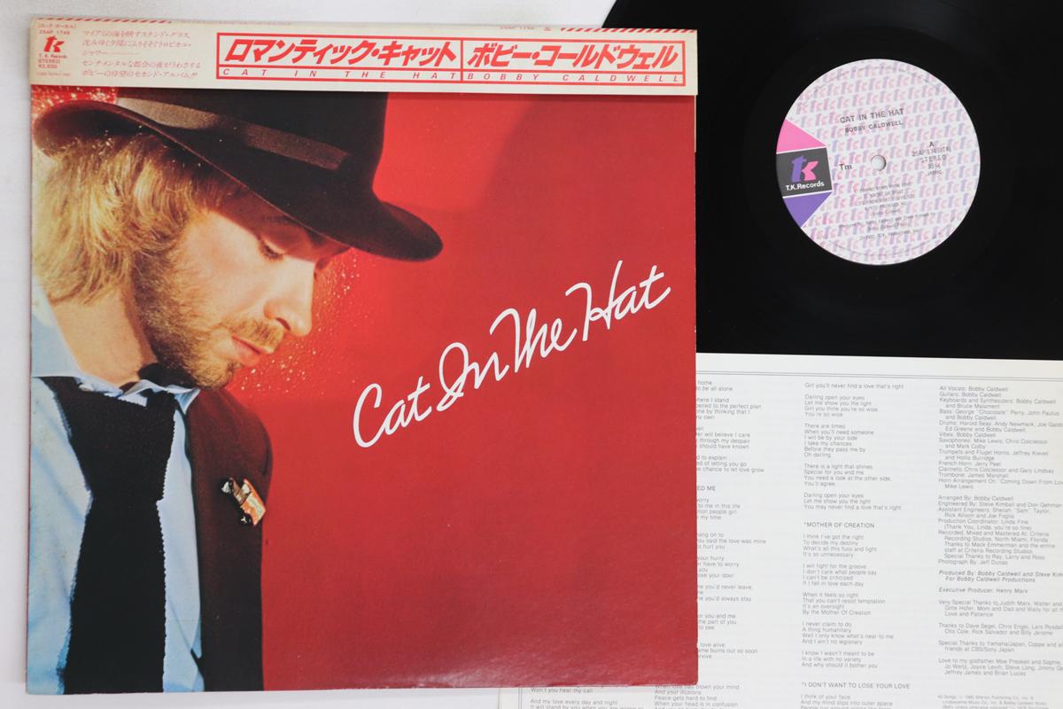 

LP Record BOBBY CALDWELL - Cat In The Hat 25AP1748 TK 1980 Japan Obi Rock Used
