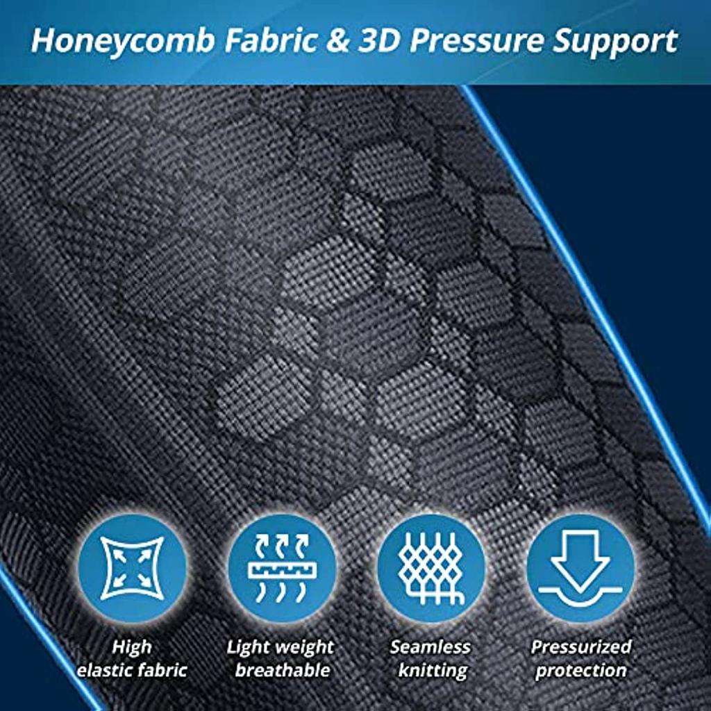 1Pcs Thigh Compression Sleeves - Hamstring And Quad Upper Leg Brace For Men & Women- Pain Relief & Recovery