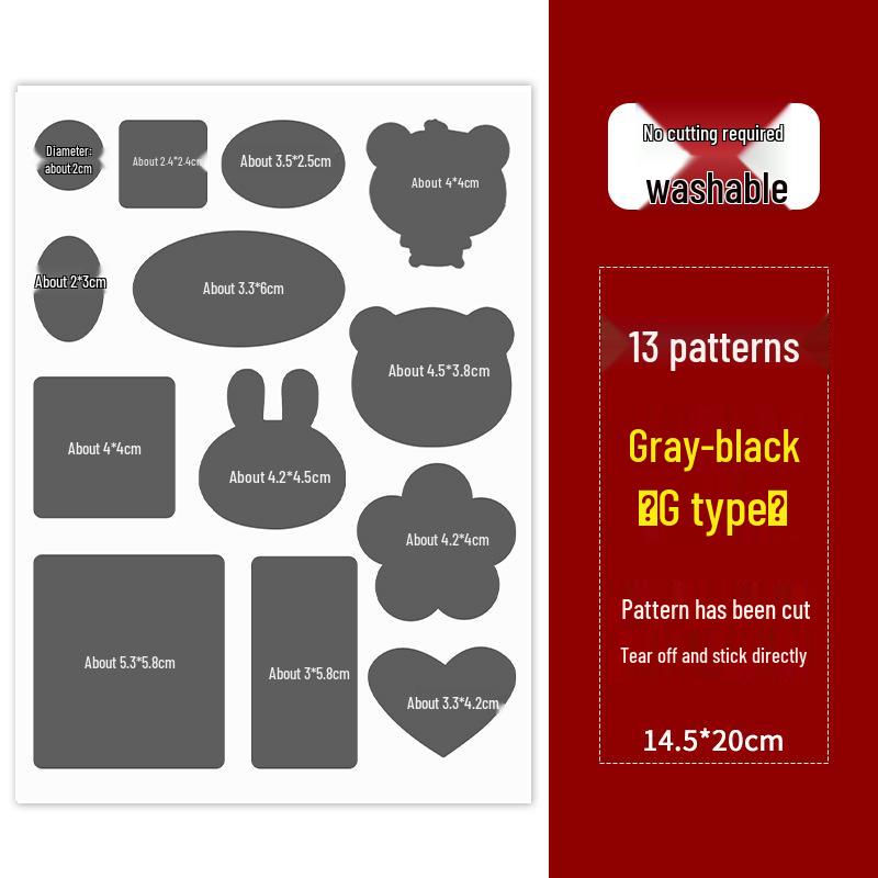 16-Color Self-Adhesive Seamless Repair Patch for Clothes and Jackets