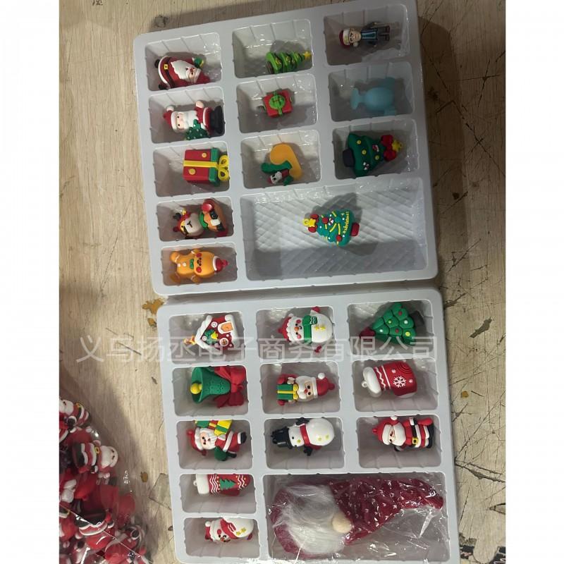Christmas Gnome Advent Calendar 2026 Blind Box Toy Adults PVC Figurine Countdown Set With 1/2/3 Mini Gnomes