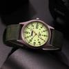 Fashion Mens Watches Luminous Hands Clock Luxury Military Sports Calendar Quartz Wristwatch Men Casual Nylon Watch