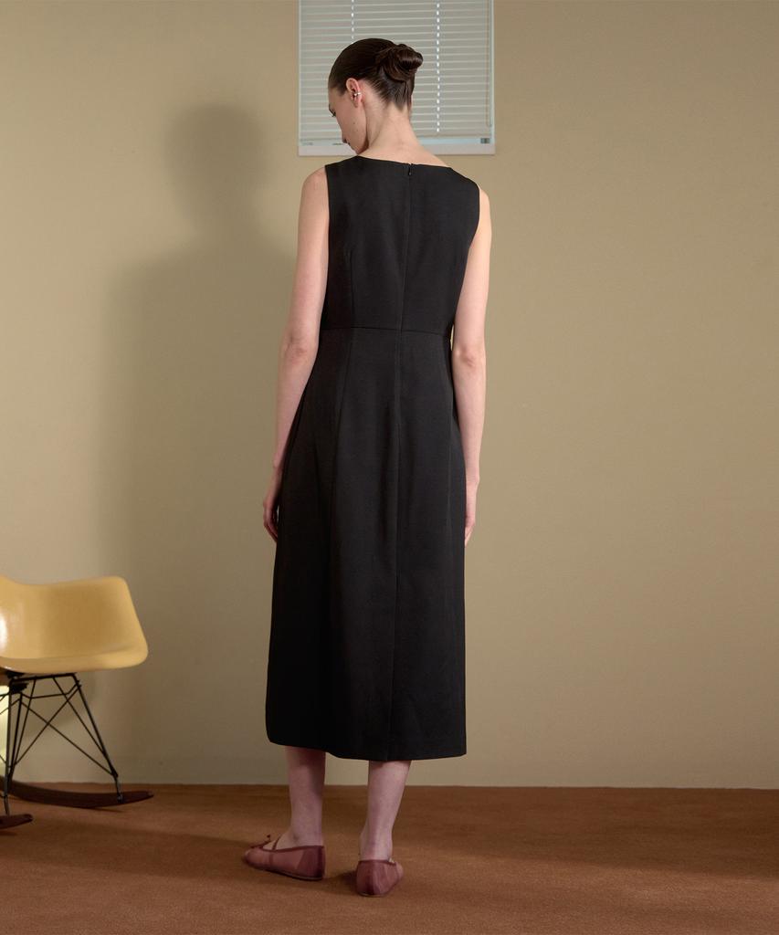 Jucy Judy Sleeveless Wrap Layer Dress Jzop321E