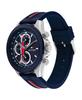 [Tommy Hilfiger][Authentic] Men's Watch, Navy Dial, Silicone Strap, 1792083