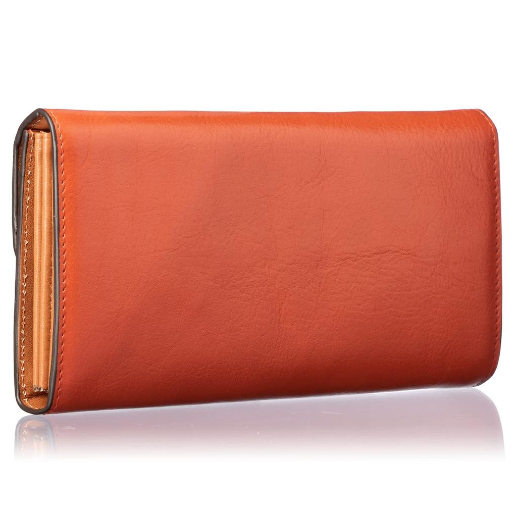 Made by a downtown wallet open cowhide leather long wallet for easy to card easy to large coin boxed [VOICE] shop, women, use, storage, see, purse,