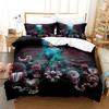 Juego de Cama de la Cantante Bjork Björk Funda Nórdica Juego de Cama Cubre Edredón Funda de Almohada Edredón Tamaño King Queen Niños Adultos Juego de Cama