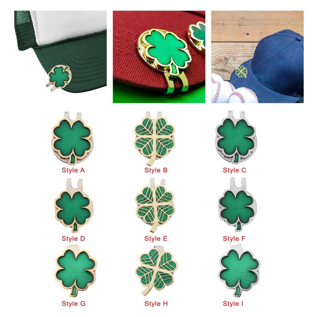 Golf Ball Marker Golf Accessories Metal Golf Ball Mark Hat Clip for Ladies