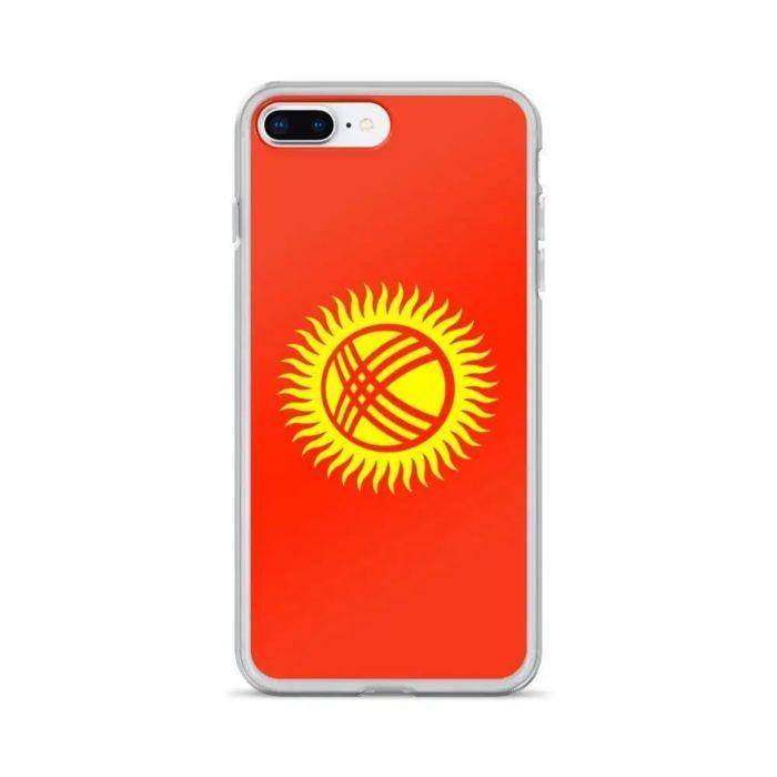 Coque Télephone Drapeau Kirghizistan - iPhone 7 Plus