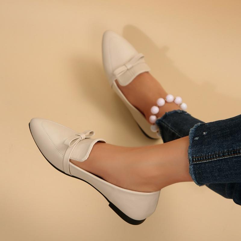 Luxury Genuine  Women Flats shoes Pointed Toe Solid Pregnant Driving Ladies Buckle Strap Women Flats Mary Janes Shoes