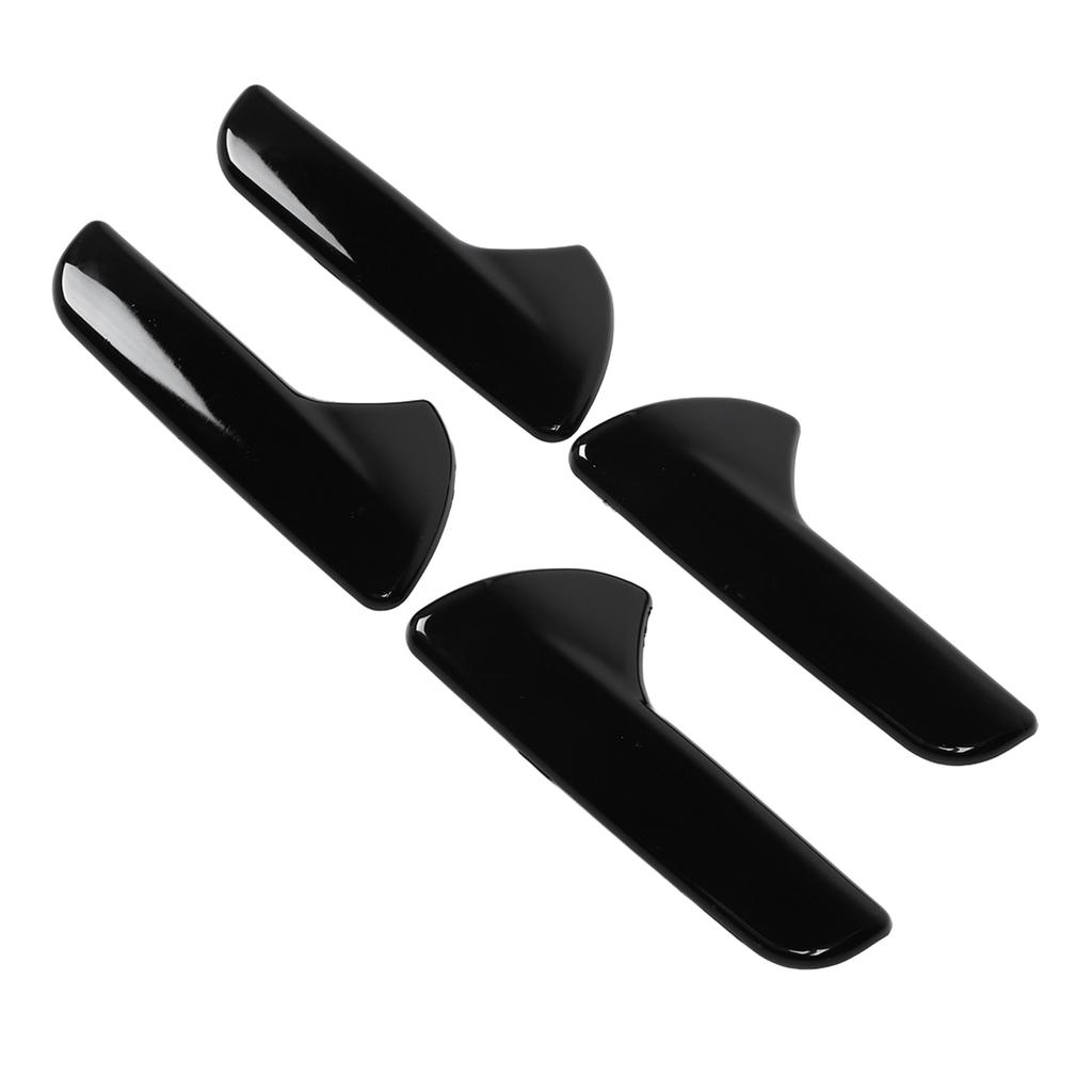 4 Pcs Inner Door Handle Cover Trim Fashionable Anti Scratch Abrasion Proof Easy Install for Cars