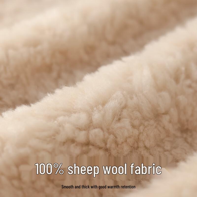 VICTORIA&VERA Women's Merino Wool Blend Short Jacket