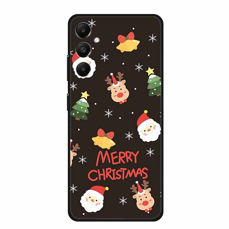 Christmas Phone Case For Samsung Galaxy A35 A 35 05 05s 15 25 55 Soft Silicone TPU Cover for Samsung A05s A05 A15 A25 A55 Case