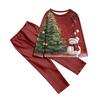 Family Matching Print Sets Pajamas Loungewear Outfits Family Matching Long Sleeve Tops+Pants Set
