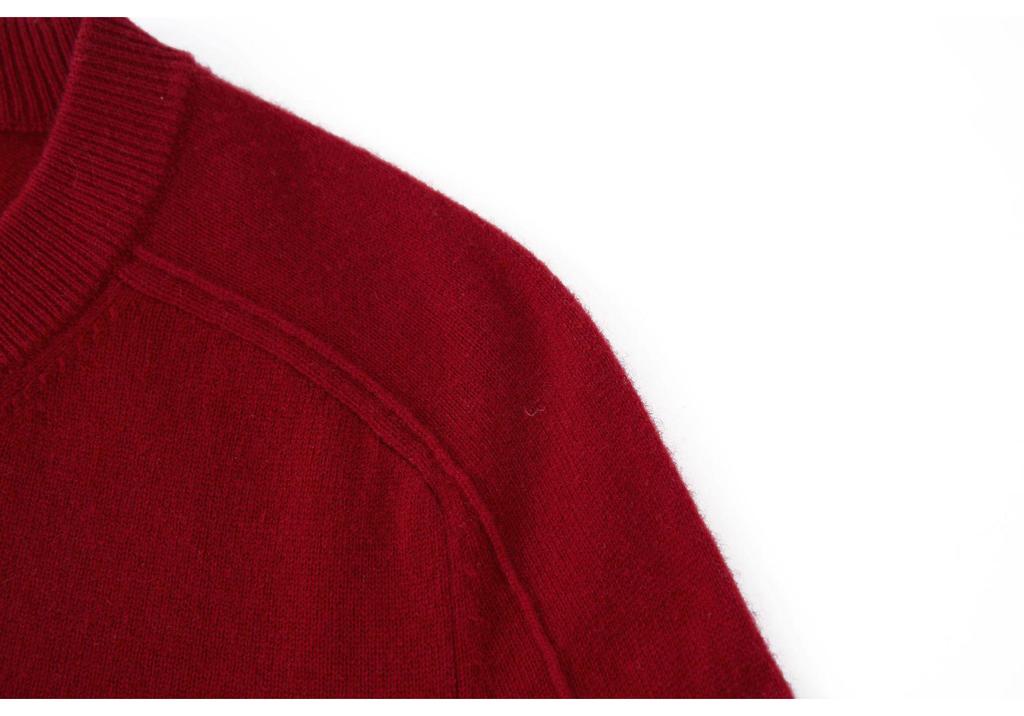 Women's Cashmere Crew Neck Loose Sweater - Soft, Skin-Friendly, Perfect for Autumn/Winter