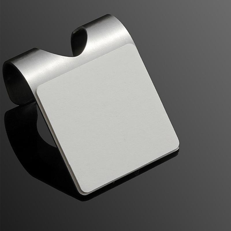 Stainless Steel Drillless Bathroom Razors Holder Wall Mounted Hook For Shaver Organizers Waterproof Rustproof Bath Storage Solution