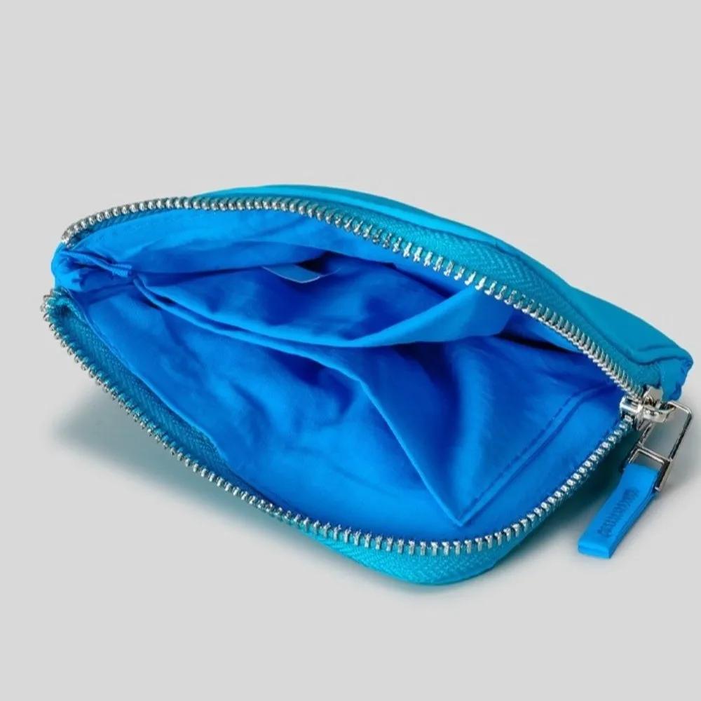 New Solid Color Quilted Coin Purse Square Ultralight Padded Wallet Portable Nylon Mini Card Holder