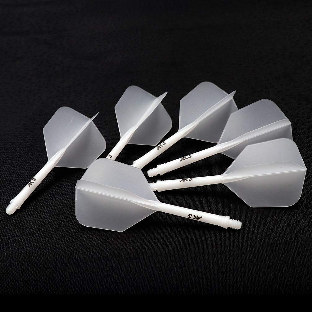 Cuesoul ROST Integrated Shaft Set of 6 Flights, Large, (2CSAK-59L)