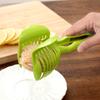 Stainless Steel Kitchen Handheld Orange Lemon Slicer Tomato Cutting Clip Fruit Slicer Onion Slicer KitchenItem Cutter Accessorie