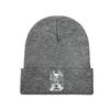 Ghost Art Hollow Knight Game Knitted Caps for Women Unisex Beanies Winter Hat Polyester  Hip Hop Cap