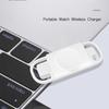 Carregador Sem Fio Portátil Relógio Sucção Magnética Automática Usb Carregador Rápido Base Docking Compatível
