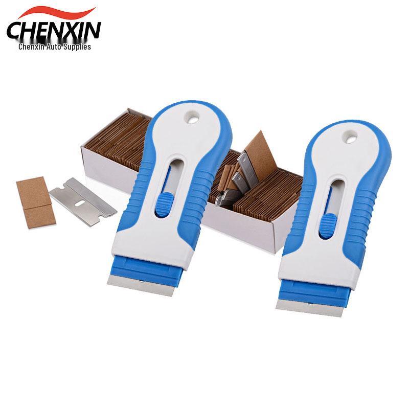 Retractable Car Film and Glass Glue Removal Scraper