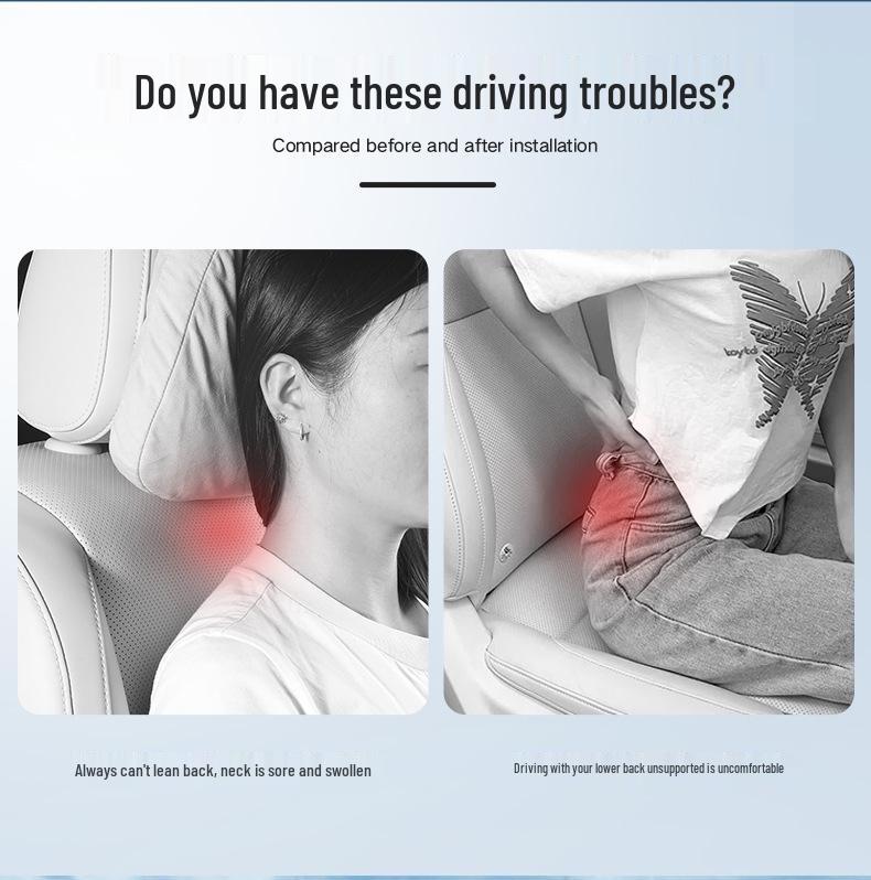 Applicable Ideal Car Headrest & Lumbar Support Pillow - L9L8L7I8 Series