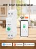 Tuya Smart Wi-Fi Circuit Breaker with Mobile App Control and Timer
