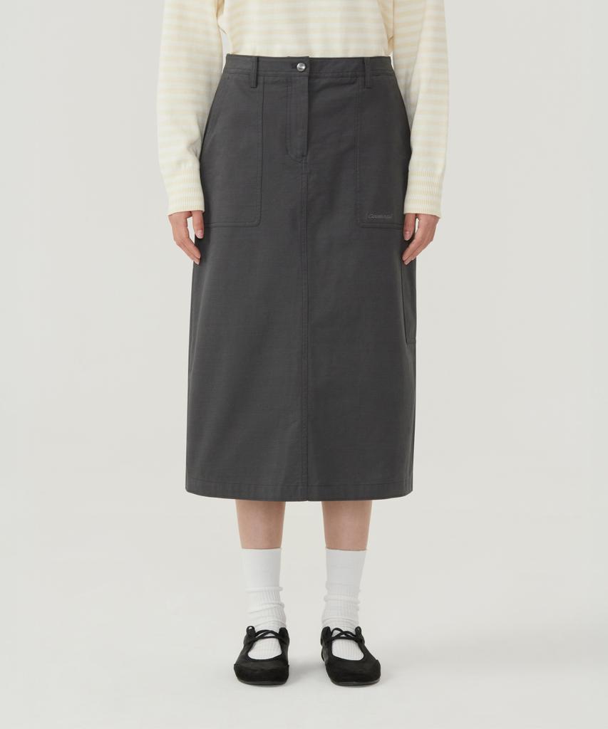 COVERNAT WOMAN Fatigue Skirt Beige