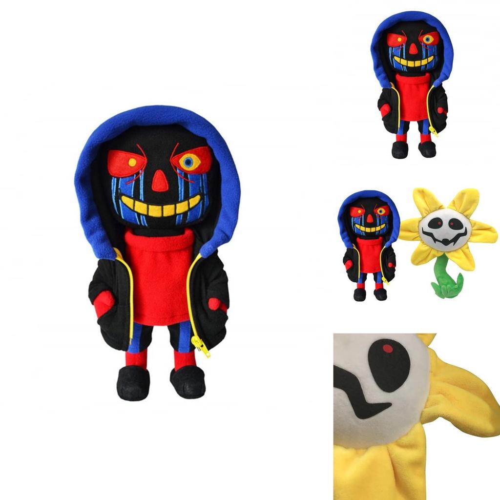Deltarune Undertale Zombies Boss Flower Plüschfigur, weiche und farbenfrohe Stoffpuppe für Fans