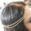 Bohemian Women Head Chain Jewelry Forehead Dance Headpiece Hair Band Accessory