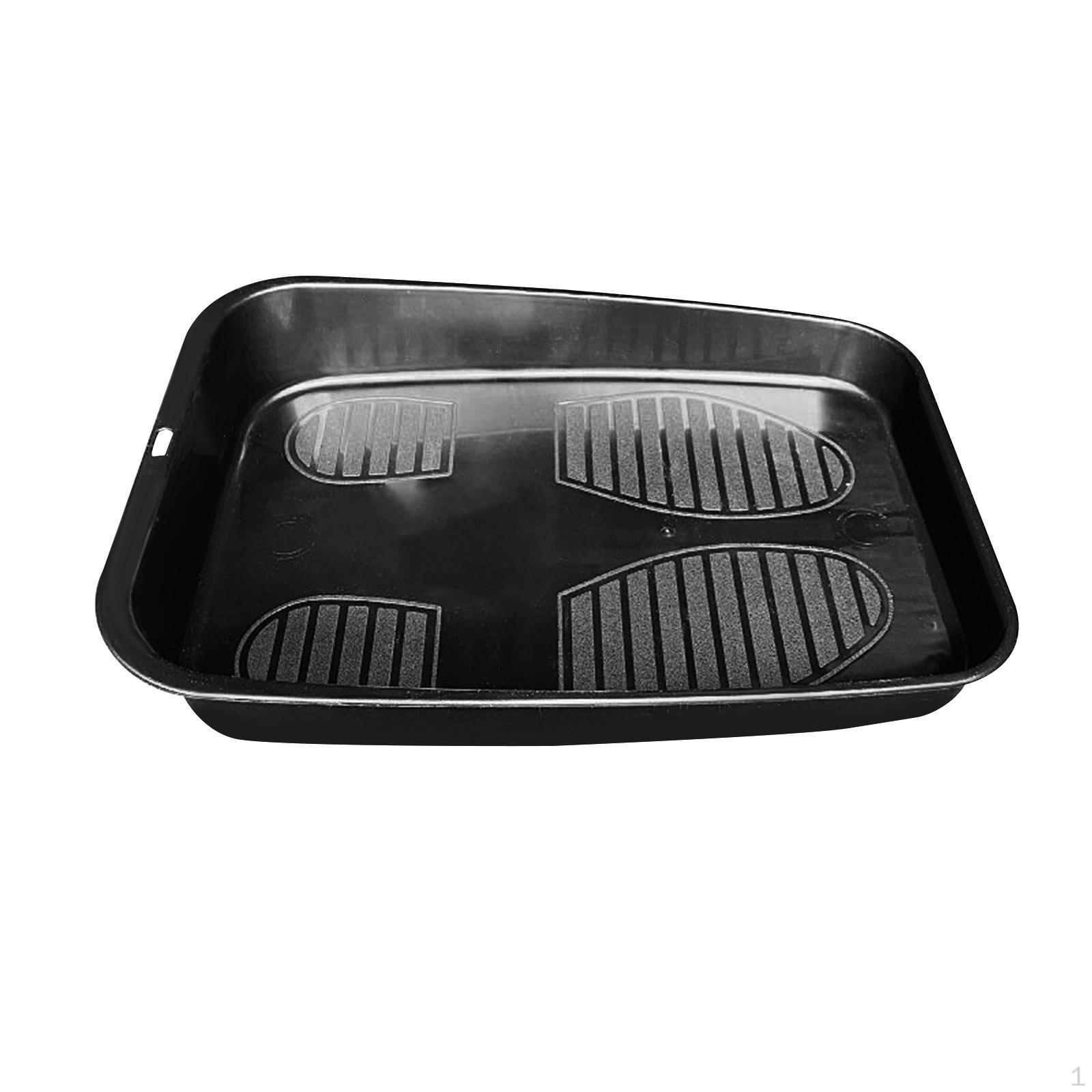

Car Shoes Storage Tray, Interior Accessory under Seat Trunk Organizer Easy to Auto Box