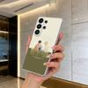 B-BANANA- FISH Clear Phone Case for Samsung S25, S24, S21, S22, S23, S30, Ultra, S20, Plus, FE, Lite