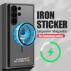 Clear Matte Wireless Charge Magnetic Case For Samsung S25 Ultra S24 FE S23 Plus S22 S21 Shockproof Soft Edge Phone Cover