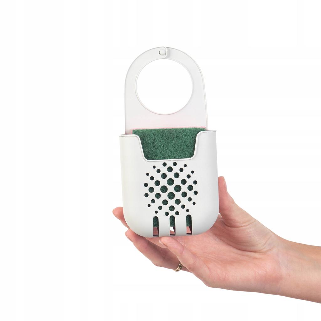 KADAX Kitchen Organizer for Sponge Holder for Sink with Sponge Utensil Holder