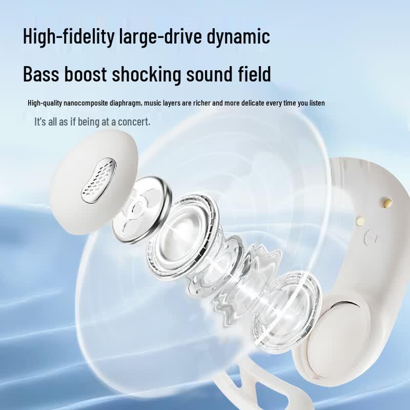 Newsmy M17 AI Translation Sports Ear-hook Bluetooth Headphones