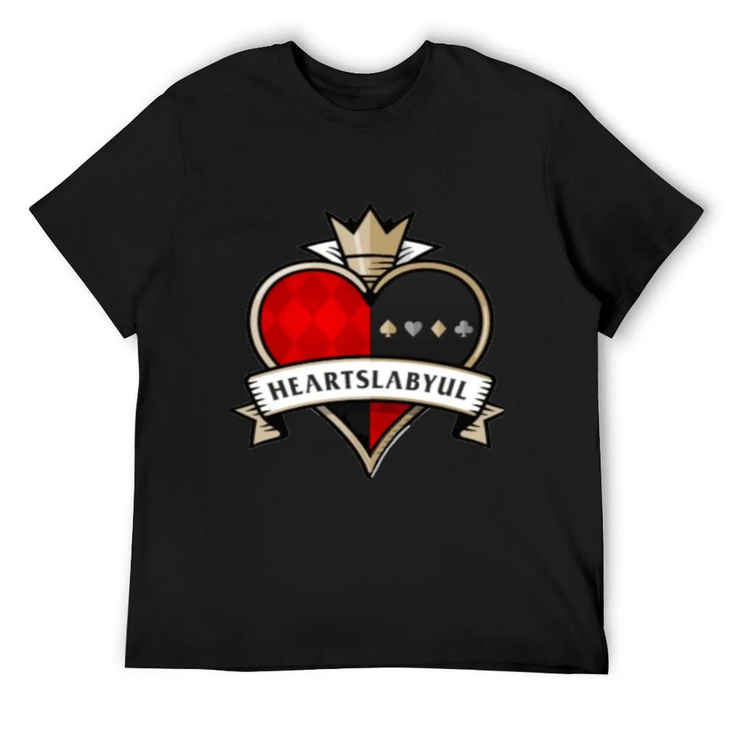 Heartslabyul T-Shirt funny shirt cotton heavyweights Man t-shirt topping oversized t shirts for men S