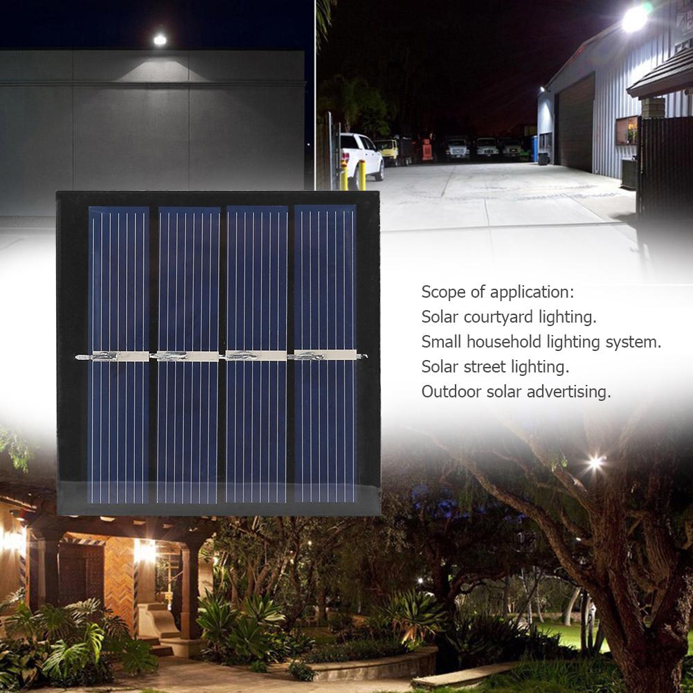 

AU 0.45W 2V Solar Panel with 10cm Wires for DIY Battery Phone Charger (1pc)