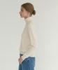 LEI AVERY Wool Tencel Warmer Turtleneck T-Shirt (Ivory)