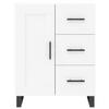 Cabinet, White, 69.5X34X90 Cm, Wood-based Material