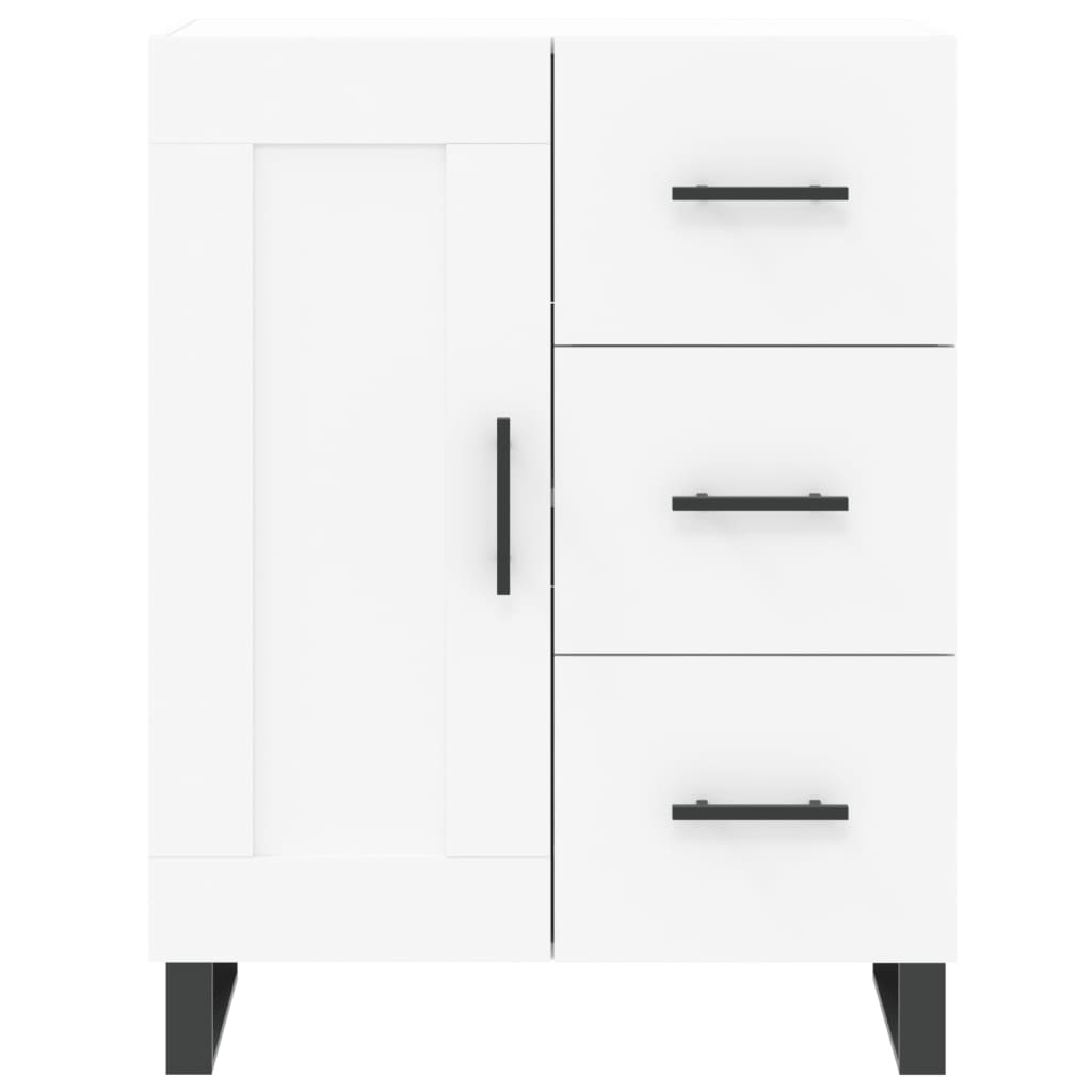 Cabinet, White, 69.5X34X90 Cm, Wood-based Material