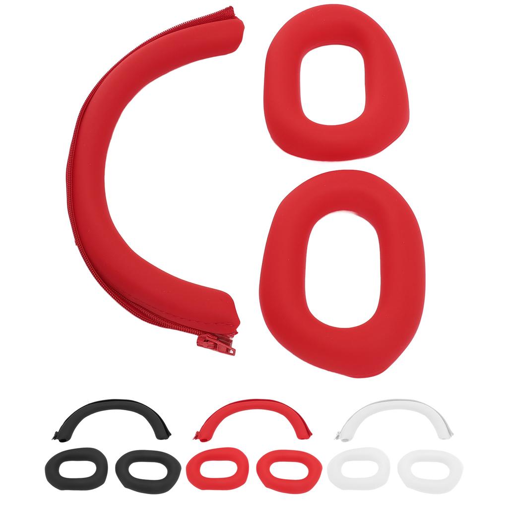 Earpads Cover Headband Pad Set Replacement Perfect Fit Silicone Headphone Protective Cover for WH‑10