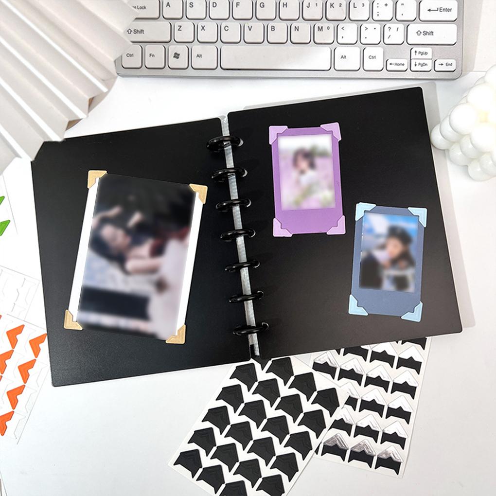 24x Easy To Apply Vintage Corner Kraft Stickers For Photo Albums Vintage Corner Stickers Delicate