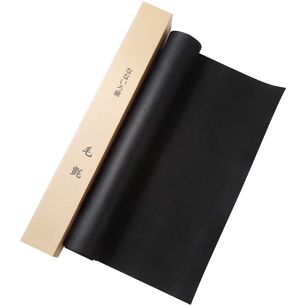 Nanairokan Calligraphy 90 X 180 3 Mm Large for New and Painting Underlay, Cm, Thick, Felt, Year's Calligraphy, Calligraphy, (Black)