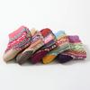 Yousheng 5 Pairs Retro Ethnic Style Socks Women Thermal Colorful Knit Thickened Crew Socks Vintage Winter Warm Boot Socks for Stocking Stuffers Gifts