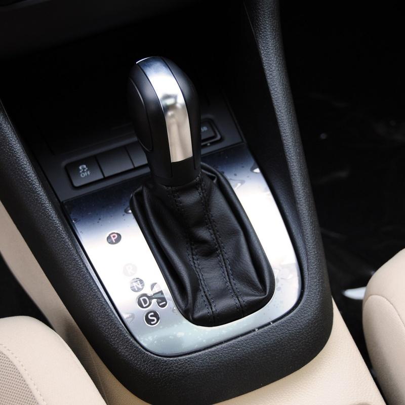 For VW VOLKSWAGEN Golf 6 MK6 DSG Gear Shift Knob Stick Pen Lever Shifter Gaiter Boot Collar Car Styling Accessories