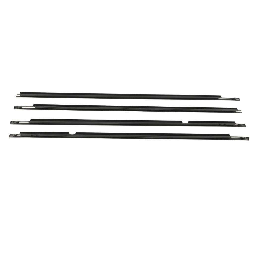 4pcs Weatherstrip Window Seal 7573012300 Car Window Moulding Trim Seal for Corolla 2009 To 2012