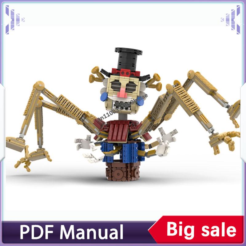 Withered Bonnie Springtrap Mimic Building Blocks Set Accessory Decoration Adults Bricks Decoration Christmas Gift