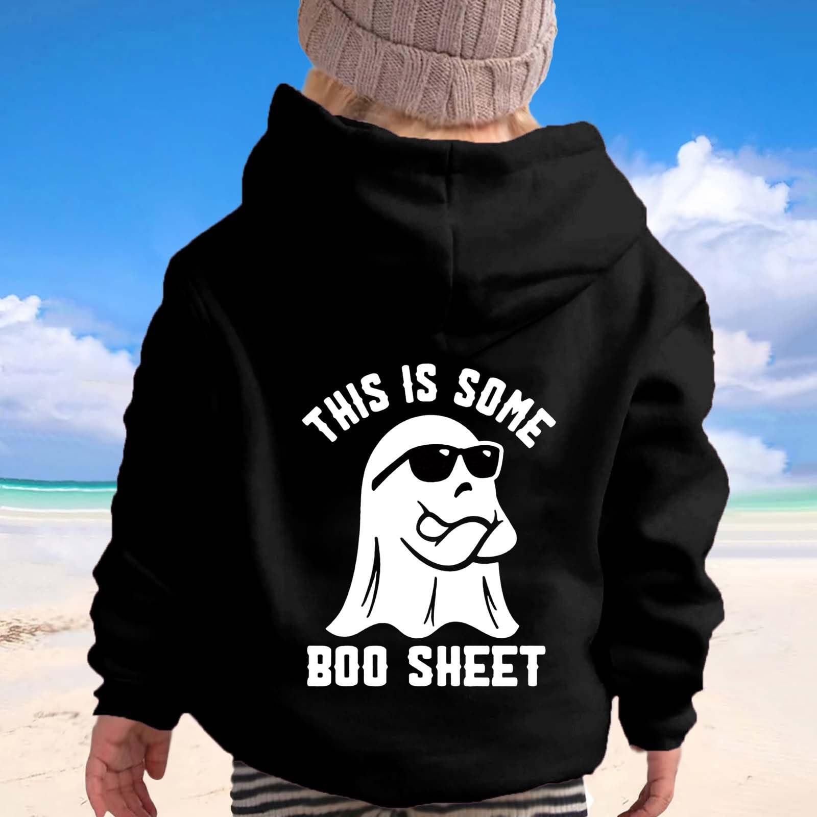 

Children s Boys Fashion Halloween Printed Hoodie Sweatshirt 130